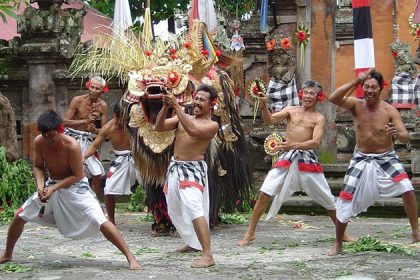 Barong and Kris dance - highlight of indonesia trip