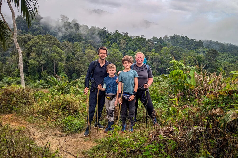 Bukit Lawang trek - sumatra tour package