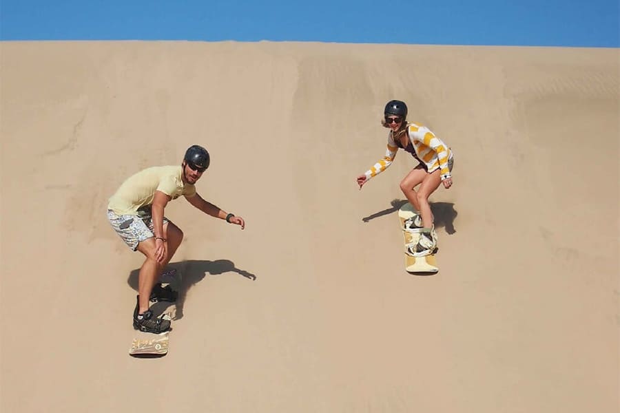 Gumuk Pasir sand boarding - yogyakarta travel itinerary