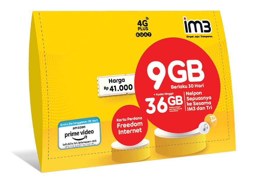 IM3 (Indosat Ooredoo) - SIM Card Indonesia