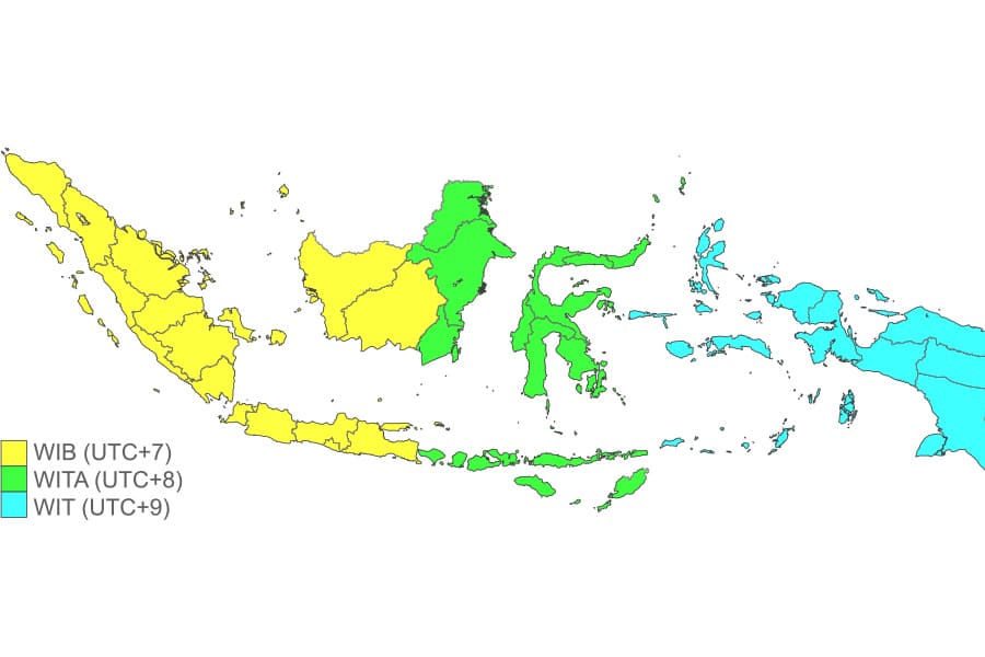 Indonesia Time Zone