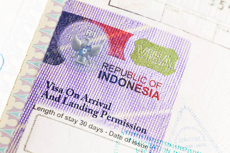 indonesia tourist visa for australian citizens