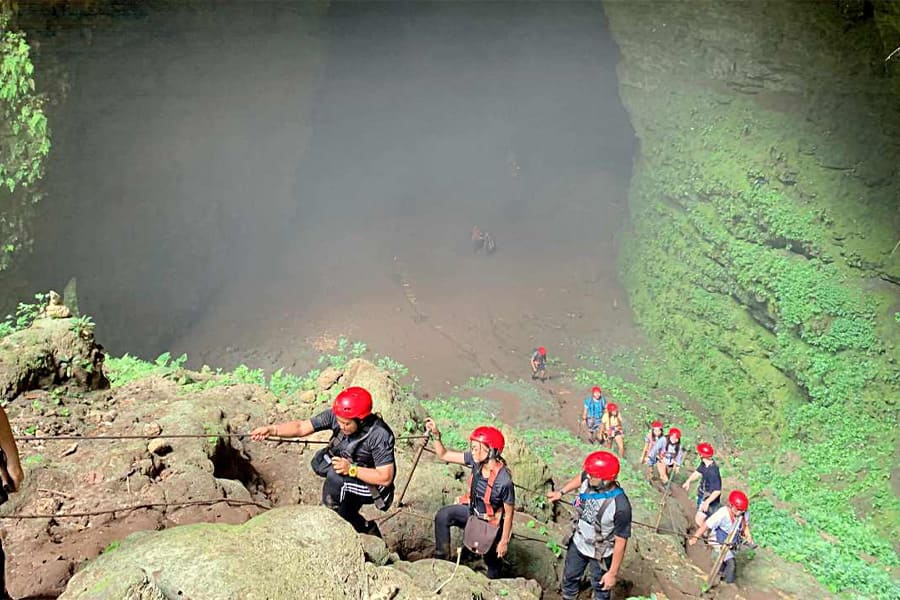 Jomblang Cave - yogyakarta itinerary 5 days