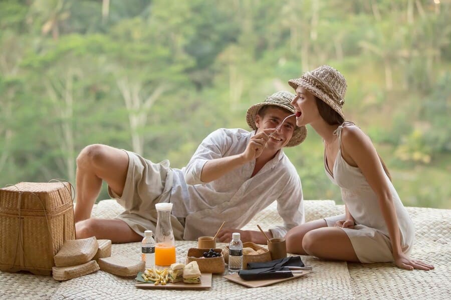 Jungle Picnic in Bali - indonesia honeymoon packages