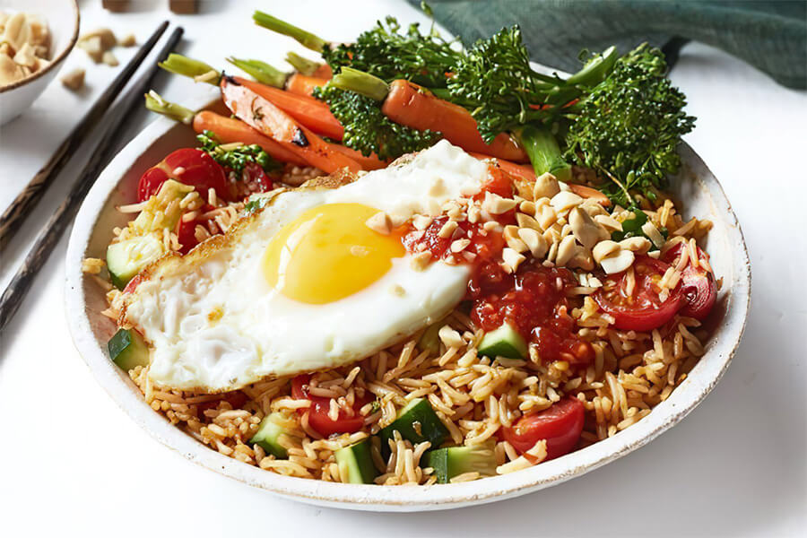 Nasi Goreng recipe for vegetarians