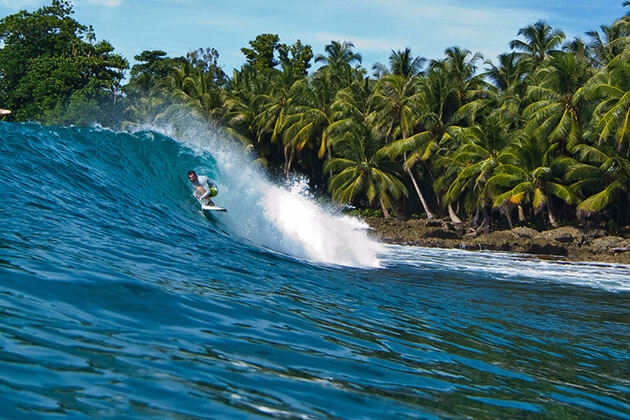 Surfing in the Mentawai Islands - thing to do for incredible Sumatra tours