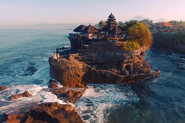 Tanah Lot Sunset - indonesia family tour