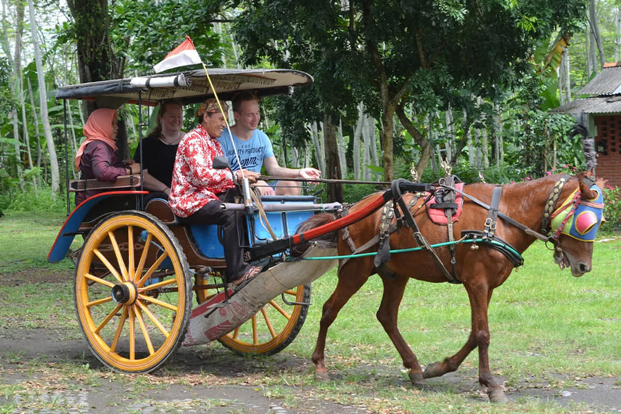 horse riding in Candirejo Village - bali 15 days package