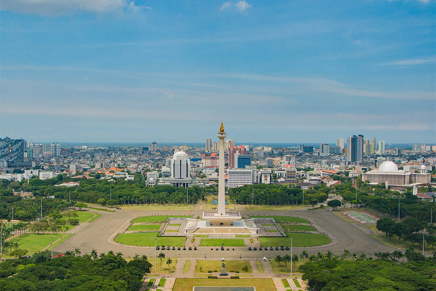 national monument indonesia - jakarta tour packages
