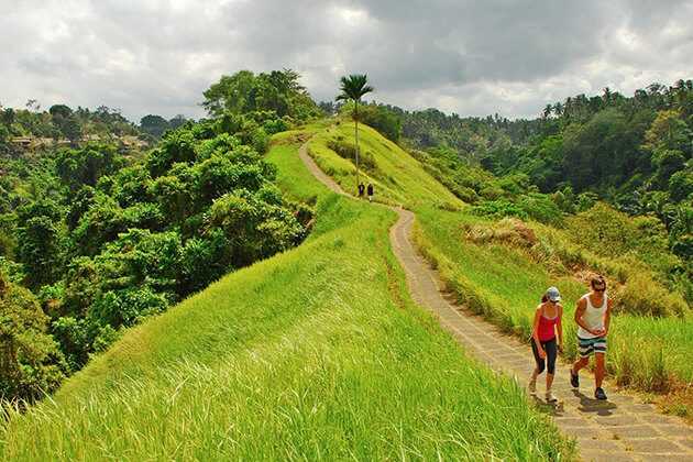 trekking ubud - must do activities in indonesia honeymoon packages